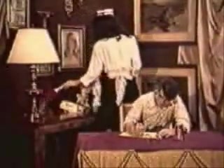 Vintage sex with a TS maid