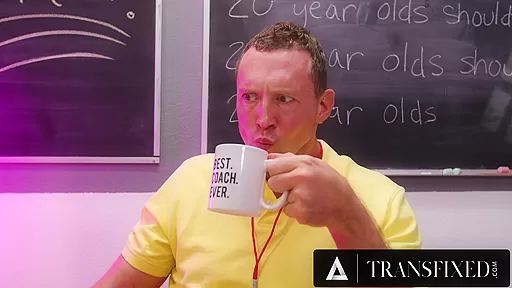 TRANSFIXED - Angry Hung Coach Pierce Paris RAW DISCIPLINES Detention Students Khloe Kay & Izzy Wilde