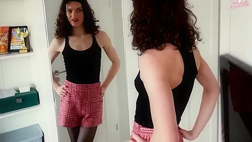Worship My Feet In Pantyhose And Let Me Cum