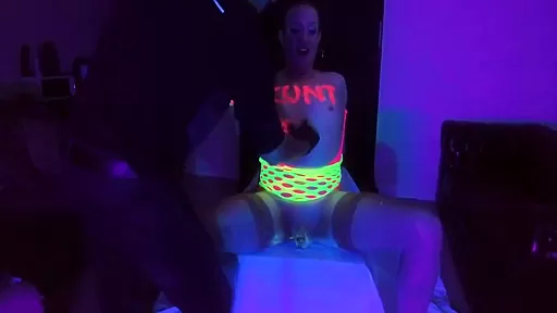 Spanking And Wax Play In Uv