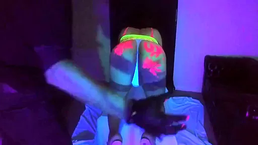 Spanking And Wax Play In Uv