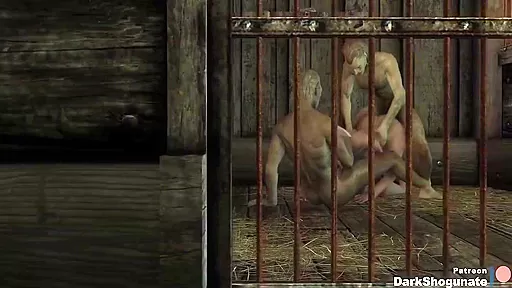 Busty Nord Is Double Teamed By Thalmor Agents For Worshiping Talos