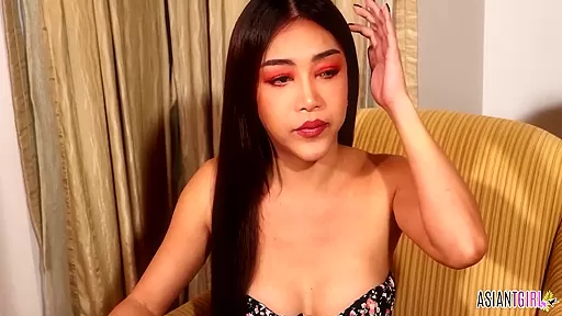 Nam Plays Her Cock!