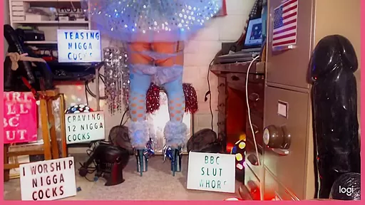 Teasing My Black Step daddy Tres Bbc For Cum In 9 Platform Stiletto Heels - Roc Khard