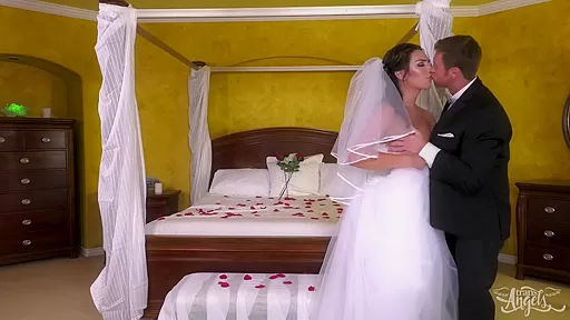 Connor Maguire & Chanel Santini in Here Cums the Bride - TransAngels