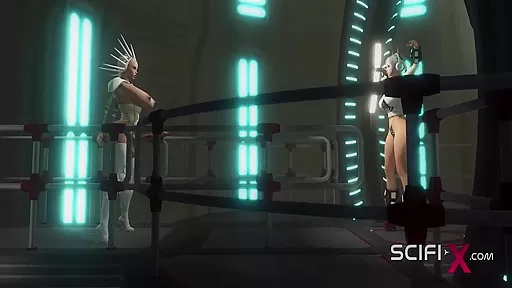 Sci-fi Anal Sex! Super Hot College Girl Sluts & Gets Ass Fucked By 3d Busty Dickgirl 5 Min - 3d Animated