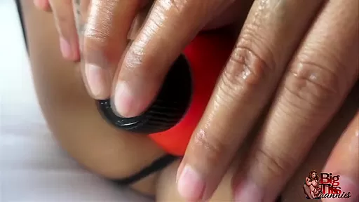 Big Tits Tranny Empatrize Wearing Sexy Lingerie And Playing With Her Big Hard Tranny Cock And Her Dildo Shoved In