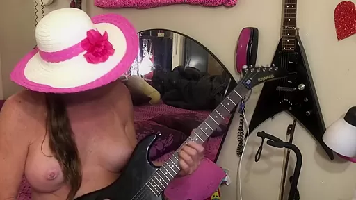 Liz Alone Again Guitar Boobies Retro Doken Guitar