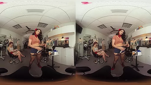 Sex at the Hairdresser - TSVirtualLovers