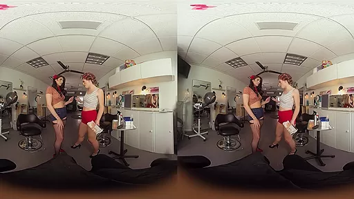 Sex at the Hairdresser - TSVirtualLovers