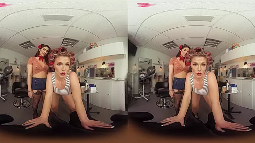 Sex at the Hairdresser - TSVirtualLovers