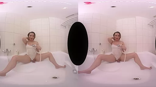 Bathroom Party of One - TSVirtualLovers