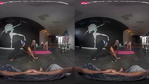 The Yoga CUMster - TSVirtualLovers