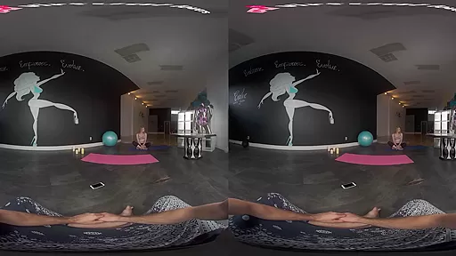 The Yoga CUMster - TSVirtualLovers