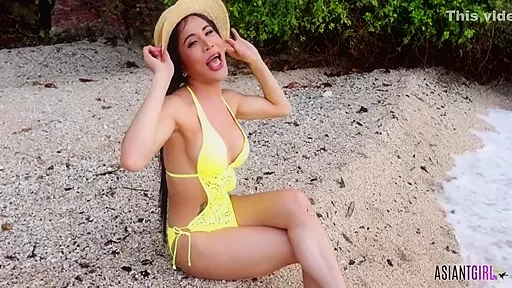 Yellow Bikini For