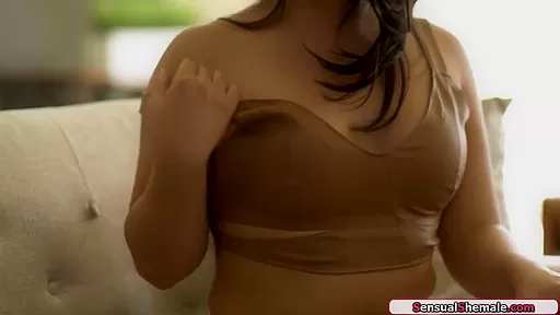 Big T And Ember Fiera - Latina Trans Barebacks A Guy