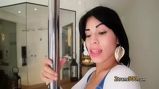 Tranny Fucks And Jerks Until Cumshot