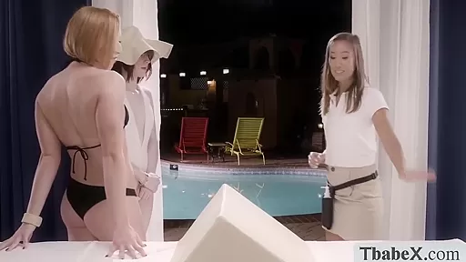 Jade Venus And Christy Love In Small Tits Outdoor Group Anal Sex