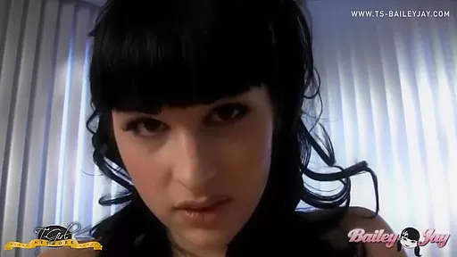 Big T And Bailey Jay In Ts Bailey Jerks Off Her Big Dick