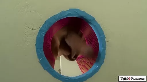 Trans Anal Fuck In Gloryhole - Big T, A. Fox And Jessica Fox