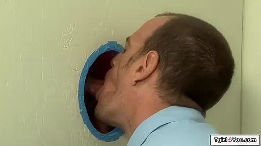 Trans Anal Fuck In Gloryhole - Big T, A. Fox And Jessica Fox