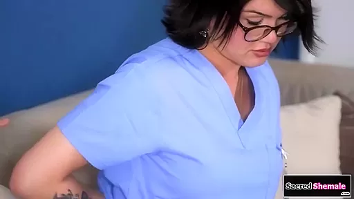 Taylor S And Daisy Taylor - Trans Nurse Gets Barebacked