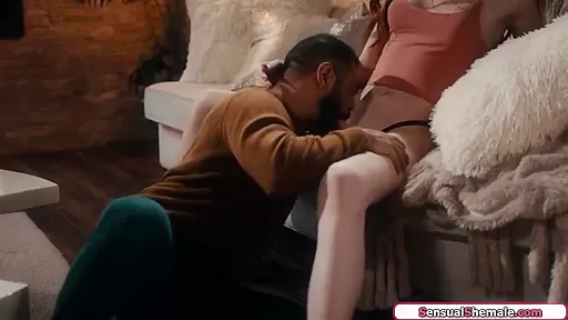 Tori Easton And Big T In Busty Trans Bareback Stepdad