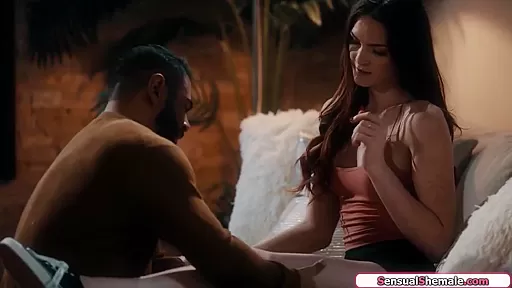Tori Easton And Big T In Busty Trans Bareback Stepdad