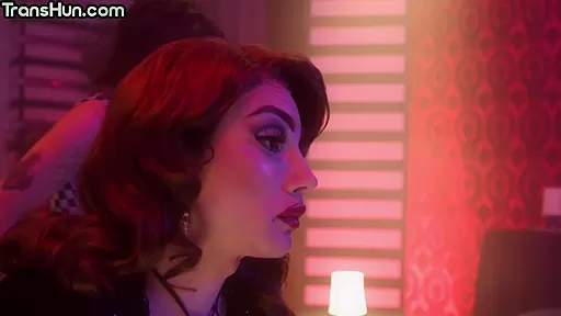 Trans beauty loves licking female pussy while fingering