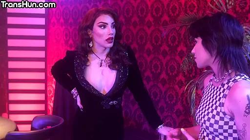 Trans beauty loves licking female pussy while fingering