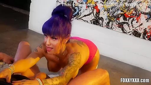 Ts Foxxy In Busty Latina Trans Strips Naked And Sucks Dick Pov 7 Min