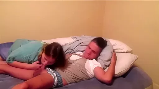 Wife Sucking Trans Friend Hard Cock & Swallowing Her Cum Load While I Watch Her & Enjoy