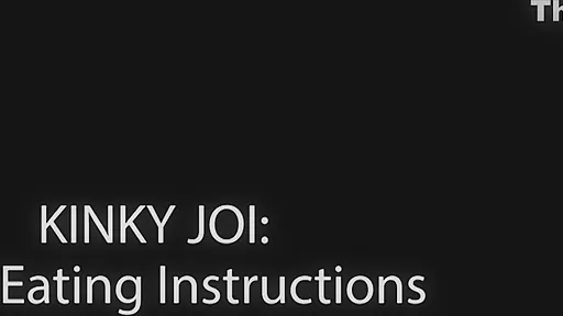 Casey Kisses In Kinky Joi: Cum Eating Instructions