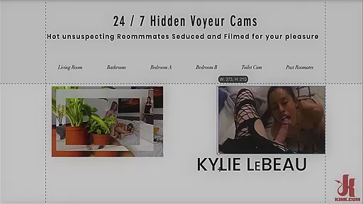 Korra Del Rio And Kylie Le Beau - Cam Pt. 2 Sucks And Fucks Roommate
