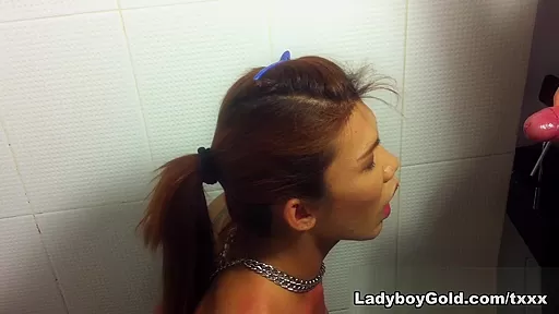 Piss Face Blowjob - LadyboyGold