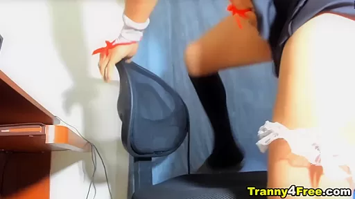 Lovely Tgirl Show Her Ass And Cock