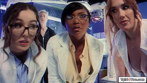 Lady scientist Siri Dahl is analed by trans droid Khloe Kay