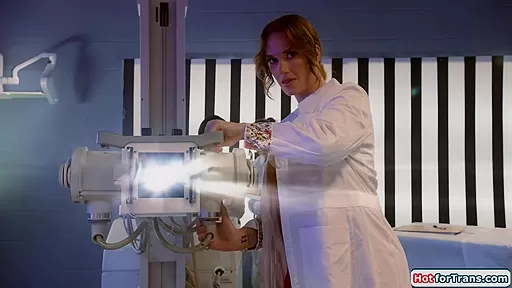 Three trandroids are sexually on the loose n fuck scientists