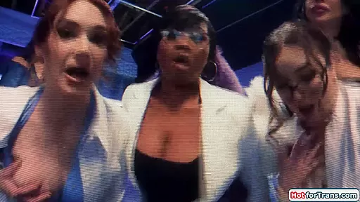 Three trandroids are sexually on the loose n fuck scientists