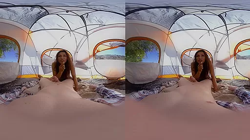 Jessy Dubai in Tramp Camp - VRBTrans