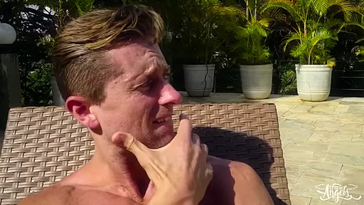 Terence & Luana Pacheco in Brazilian Tour: Poolside Pleasure - TransAngels