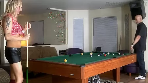 Busty shemale Robbi Racks loves blowjob and ass licking by man