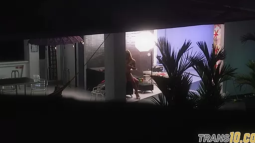 Smalltitted ts cocksucking at gloryhole