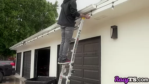 Sexy transgender fucked in asshole by perverted male