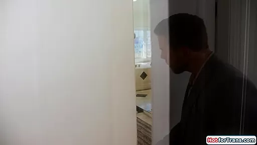 Im watching my boss big tits tgirl wife Brittney Kade shower