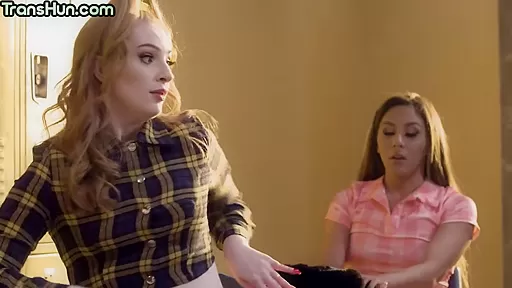 Transgender lady loves fucking in group with nasty females