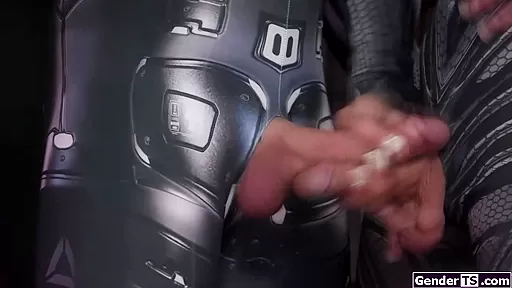 Big tit trans space captain Brittney Kade wants to suck cock