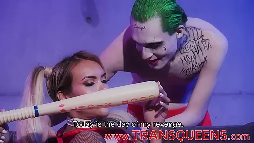 Halloween - Joker And Harley - Lizzy Laynez Lizzy Laynez - TransQueens