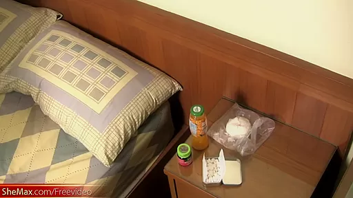 Puffy nipples ###y ladyboy wakes up and teases the camera