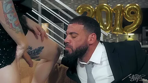 Lena Kelly & Ricky Larkin in When The Cock Strikes Midnight - TransAngels